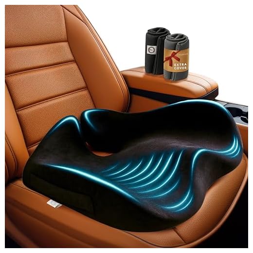 Memory Foam Car Seat Cushion for Comfort