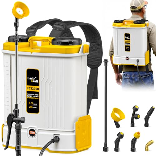 EarthCraft 5.3Gal Battery Backpack Sprayer