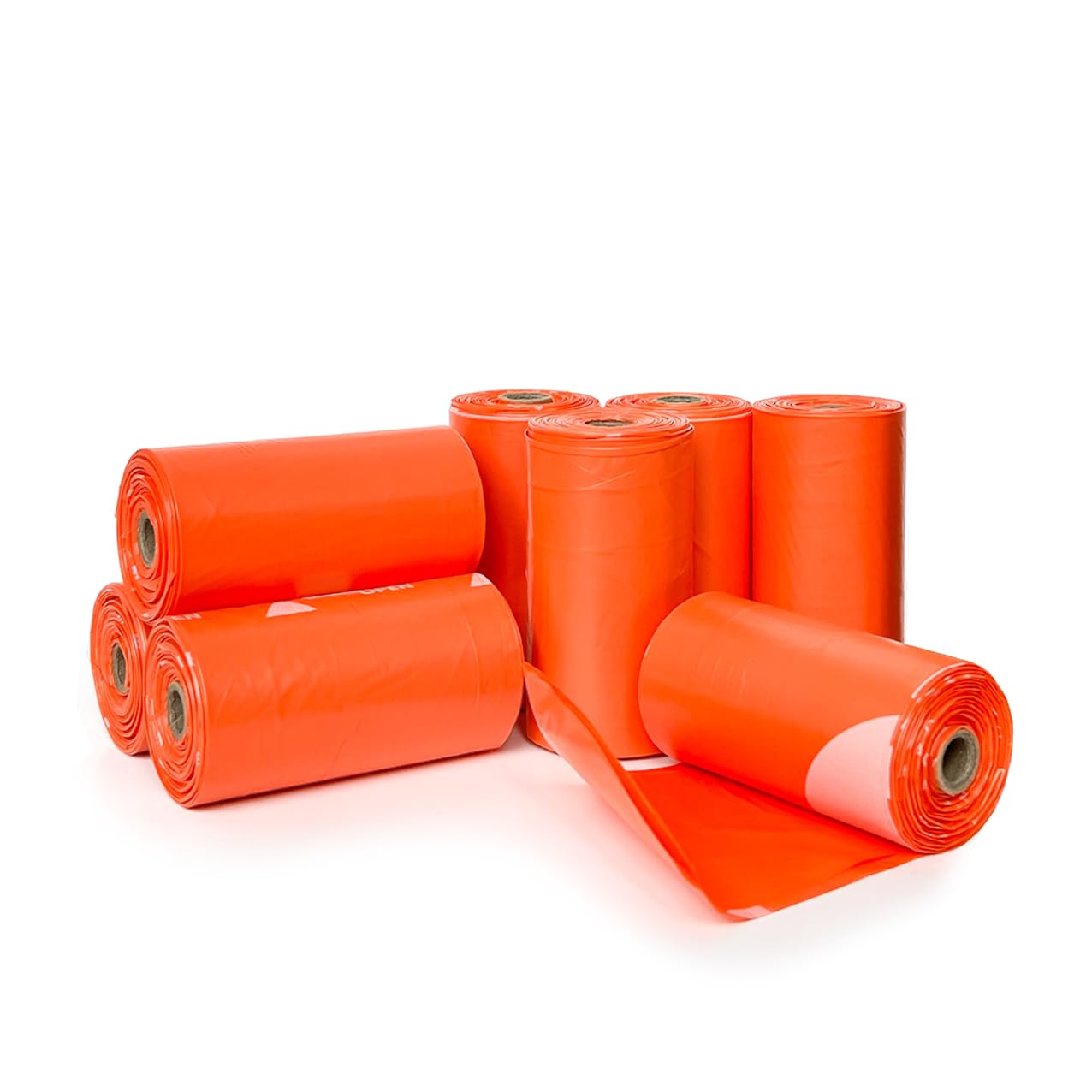 Dispensador de papel de seda, extra grueso y garantizado a prueba de fugas, rollos de recambio para perros, sin perfume, 120 unidades