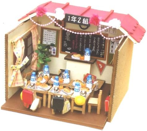 Amazon ビリー 手作りドールハウスキット 小学校キット 給食の時間 8512 プラモデル 通販