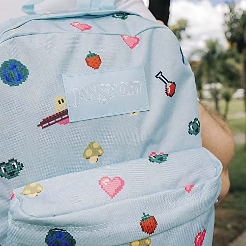 Image of JanSport Superbreak Backpack - Durable, Lightweight Premium Backpack, Pixel Party