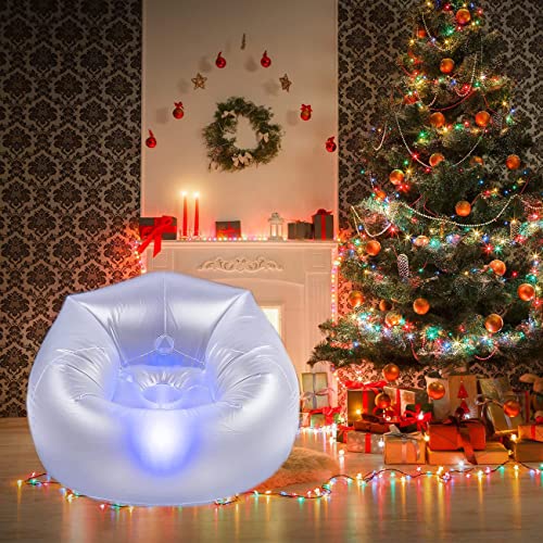 Canapé gonflable LED NOGRAX : fini l'inconfort en camping avec ce pouf nomade - 4