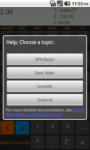RpnCalc Financial