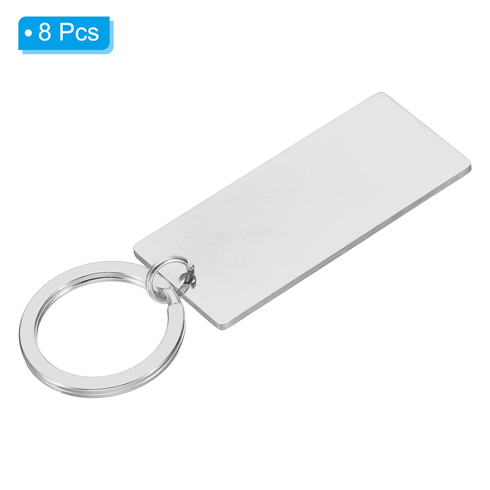 PATIKIL 8Pcs Metal Stamping Blanks - Image 3