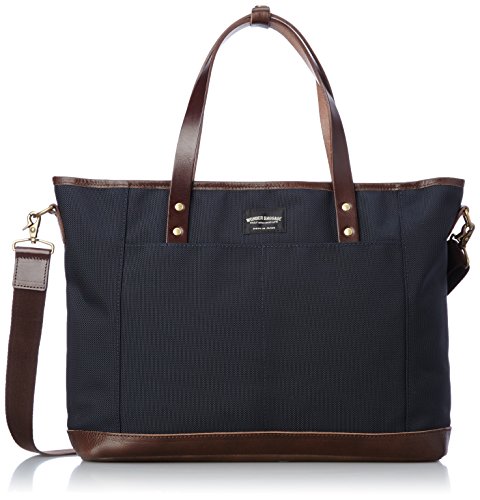 [�����_�[�o�Q�[�W] WONDER BAGGAGE Goodmans 2way Tote Bag GM2WT Navy/Choco (�l�C�r�[/�`���R)