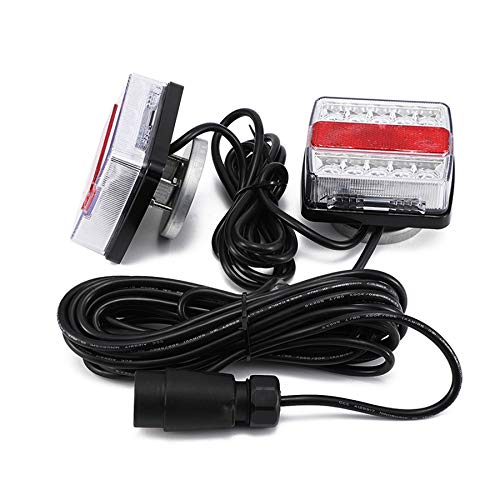 Cimoto 16 + 10LED CamióN de Doble Color con Kit de Luz Trasera MagnéTica (Pantalla Blanca) Cover