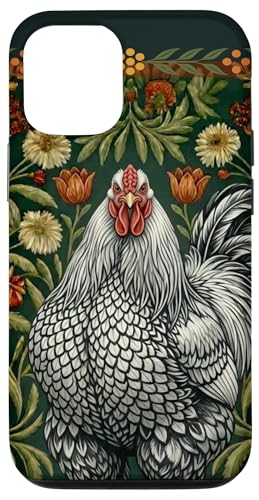 Light Brahma Rooster �t���[�����A�[�g �X�}�z�P�[�X iPhone 12/12 Pro �p