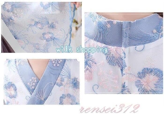 唐装漢服 子供服 キッズ 女の子 中華風豪華チャイナドレス 古典唐装漢服 宮廷唐時代衣装 中国古風ワンピース 漢服子供ドレス 女子漢