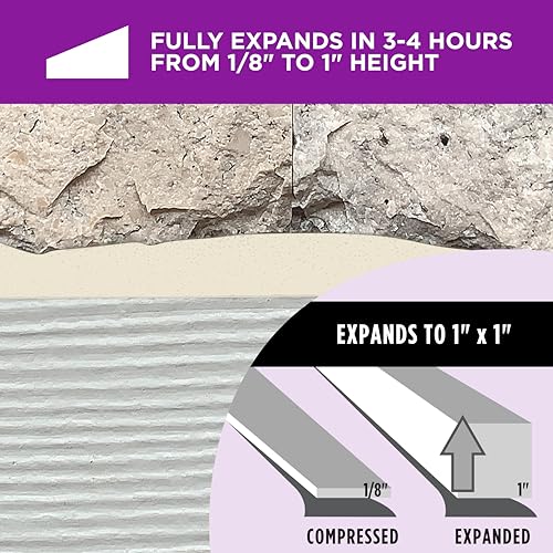 Image of M-D Building Products 03166 1 in. Neutral Expandable Foam Platinum Weatherseal for Uneven Gaps