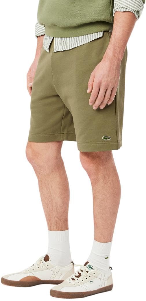 Lacoste Mens Regular Fit French Terry Fleece Shorts - Image 2