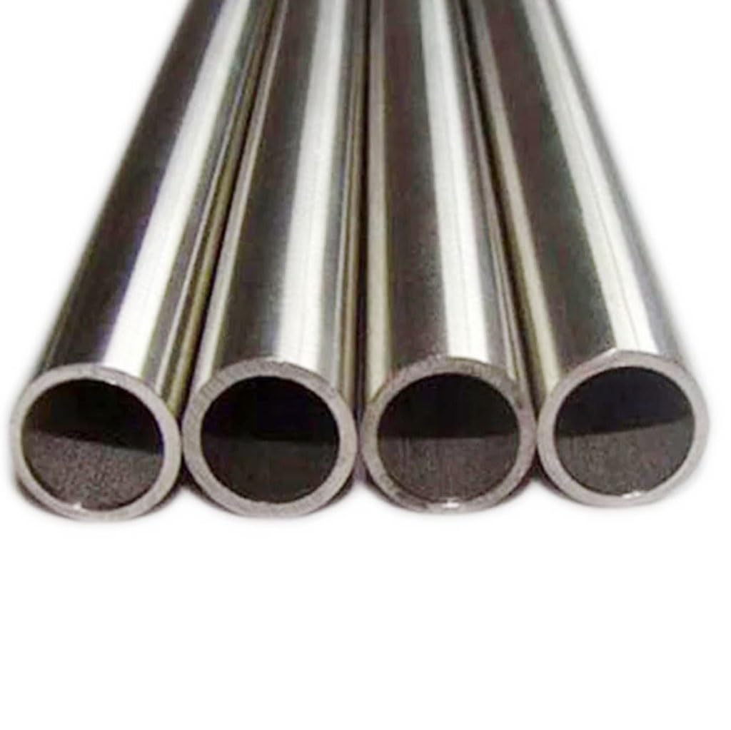 1pcs 200mm 304 Stainless Steel Tube, Outer Diameter OD 24mm ID 20mm 18mm 16mm 14mm 12mm Metal Hollow Circular Tube(OD 24mmx ID 20mm)