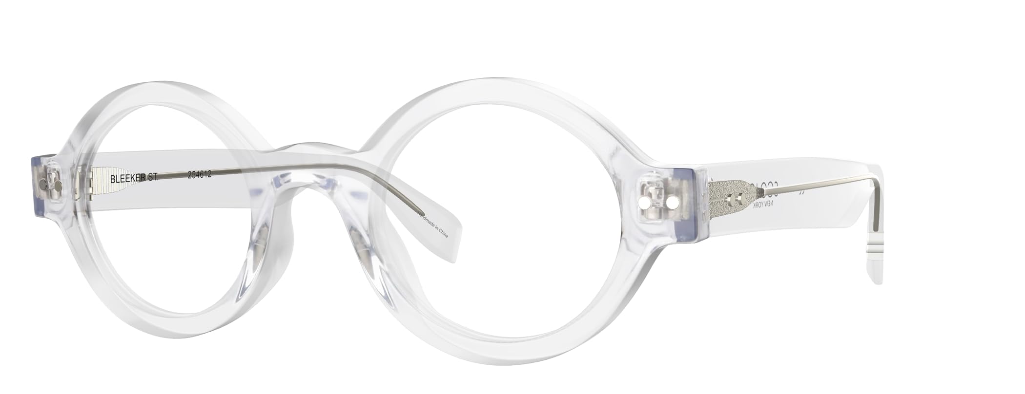 Scojo New York Lightweight Handmade Round Reading Glasses for Men and Women with Scratch-Resistant Lenses