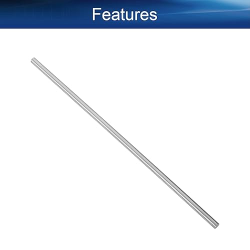 Miniatura 50 de Auniwaig Barra de torno de varilla redonda sólida HSS de 0.276 in x 7.874 in, surtido para herramientas de manualidades, para ejes de engranaje