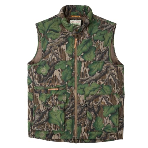 Field & Stream Men's BB Gunner Vintage Down Vest, Mossy Oak Full Foliage, Medium