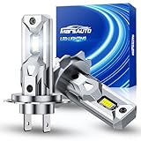 Marsauto - H7 led lights for car - High Performance Halogen Headlight Bulb, High Beam, Low Beam and Fog Replacement Bulb (Contains 2 Bulbs)