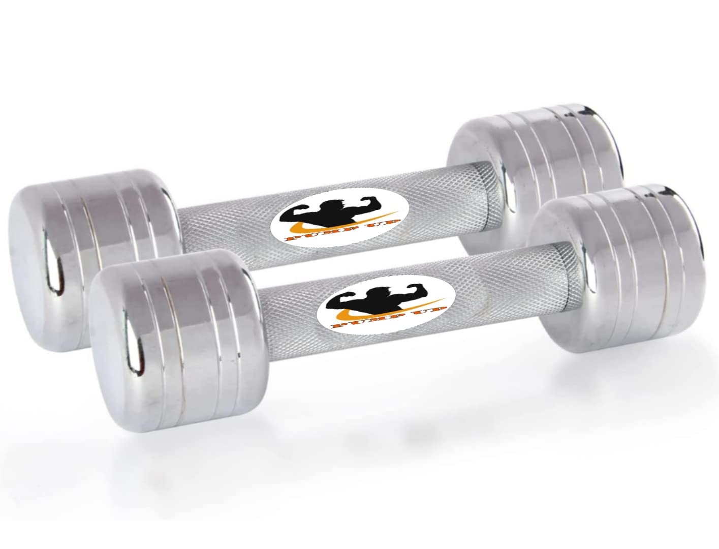 PUMP UP Steel Dumbbells 3kg Set (Pair)/ Chrome Plated Dumbbell For Home Gym Exercise And Professional Use / Dumbles For Men And Women Beginners And Advance User (6kg) (B0BTFSZXMT) Amazon Price History, Amazon Price Tracker