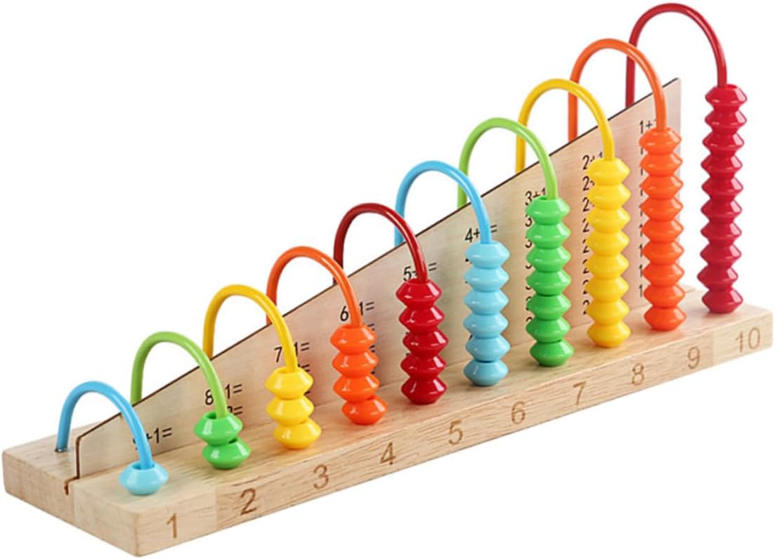 UPKOCH 1Pc Wooden Abacus Math Learning Educational Tool for Traditional Chinese Design for Safe and Counting