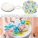 Morofme 55pcs Edible Flower Butterflies Cake Topper Wafer Paper Flower Cupcake Toppers Hawaiian Flower Cake Decorations Mixed Size for Tropical Luau Themed Birthday Baby Shower Party Supplies
