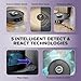Shark Robot Vacuum & Mop Combo, NeverTouch System, Self-Emptying and Refilling, for Wood, 60-Day Debris Capacity, 30-Tank Reservoir, Pad Drying, 5 Intelligent Cleaning Technologies, RV2820YE