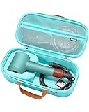 RAIACE Hard Storage Case Compatible with dyson Hair Dryer, Travel Carrying Bag. (for sale is case only). - Green