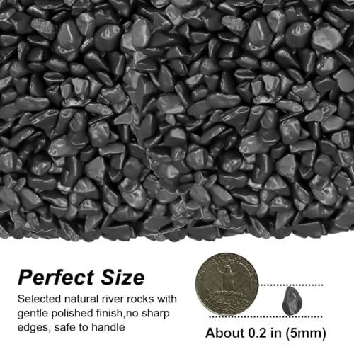 Image of Decorative River Rocks & Landscaping Pebbles for Potted Plants