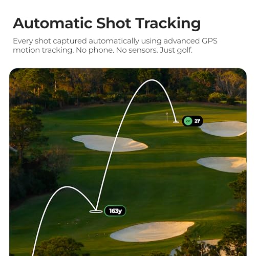Image of Arccos Air (12 mo Membership Included) | Automatic Golf Game Tracking System w / AI GPS Rangefinder & Strokes Gained Analytics, Arccos Club Smart Sensors not required