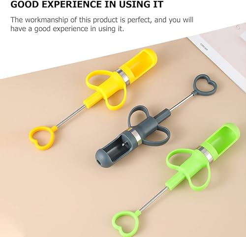 Miniatura 9 de Ciieeo 6 Pcs Jujube Pitter Cherry Core Remover Stoner Cherry Pitter Tool Multipurpose Cheery Pitter Stainless Cherry Pitter Handheld Cherry Pitter