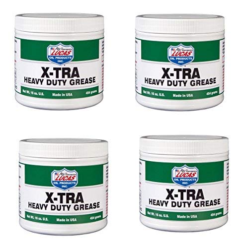 Lucas Oil 10330 X-Tra Heavy Duty Grease - 1 lb. Tub (4 Pack)