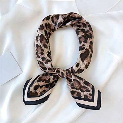 ANDANTINO 100% Real Mulberry Silk Scarf -21'' x 21''- Lightweight Neckerchief –Women Men Small Square Digital Printed Scarves - Image 3