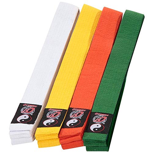 Otomix Martial Arts Student Rank Color Belts (Orange, 0)