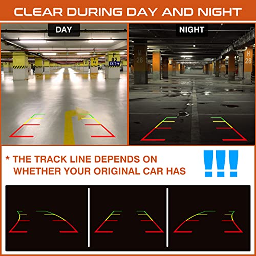 Image of Rear View Backup Camera Compatible with Honda Pilot 2012 2013 2014 2015 Reversing Park Assist Backup Camera Replaces 39530SZAA01 39530-SZA-A01