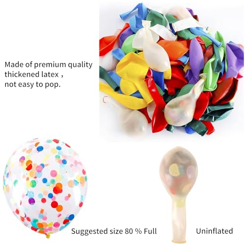 Rubfac SERONLINE2020122901 Rainbow Balloons Garland Arch Kit thumb #2