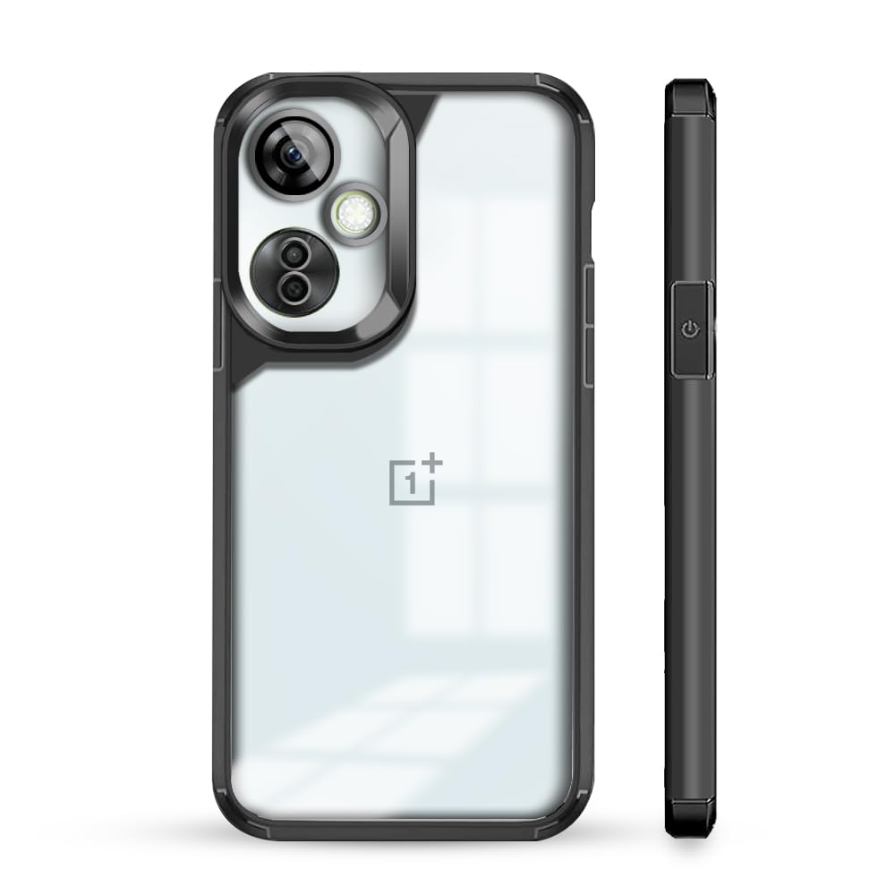 KARWAN®️Electroplated Back Cover Case for Oneplus Nord CE3 Lite |Ultra Hybird Camera Protection Back Cover for Oneplus Nord CE3 Lite |Transparent Case | TPU, Black (B0D1MSP4WV) Amazon Price History, Amazon Price Tracker