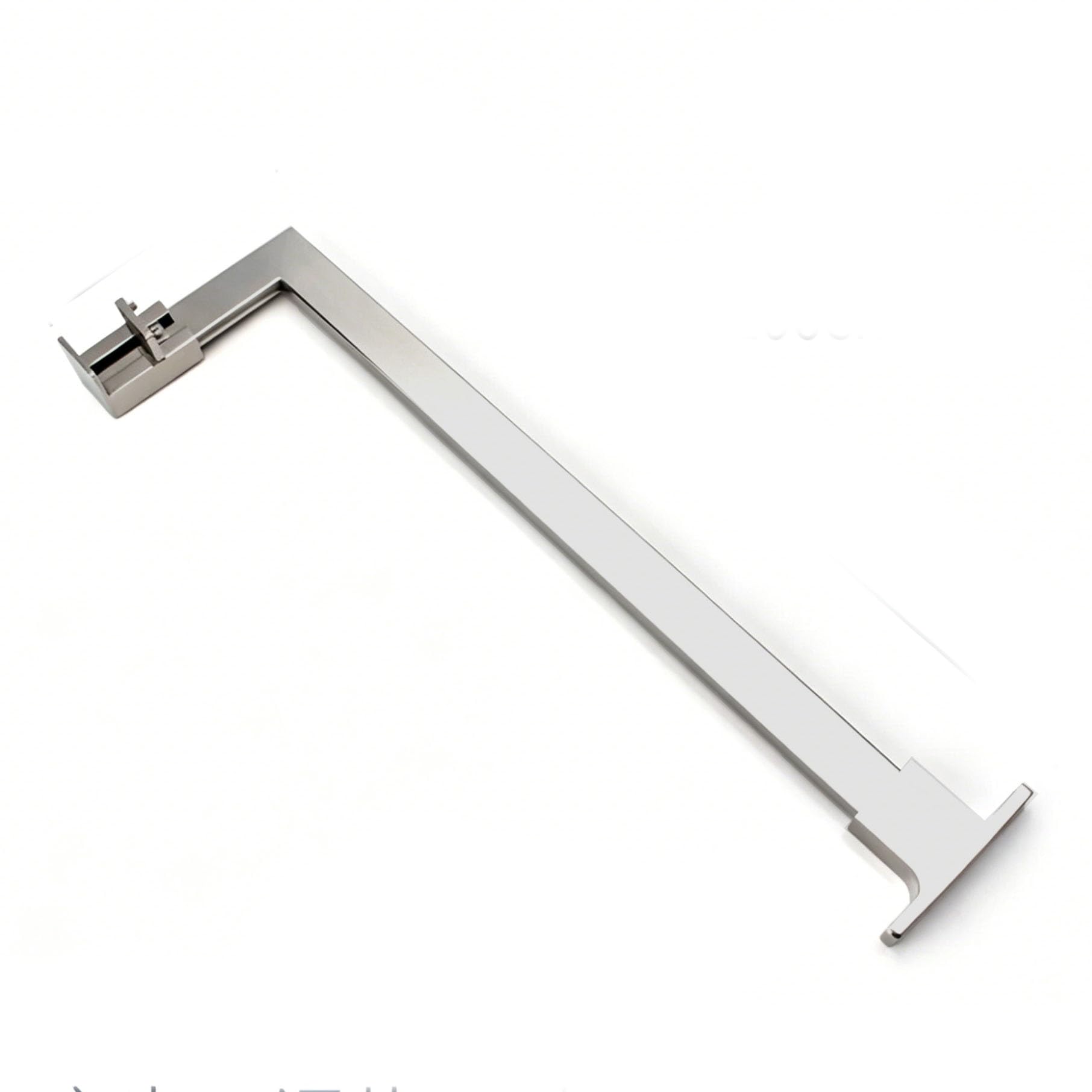 Barre de stabilisation douche fixation murale acier inoxydable carrée 60cm