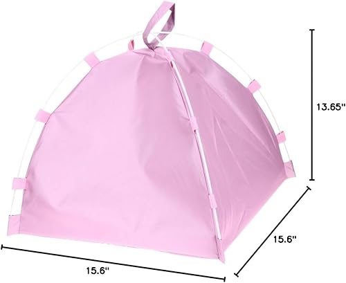 Miniatura 7 de Ochine Tienda de campaña para mascotas impermeable para perros y gatos, portátil, plegable, impermeable, duradera, para perros, gatos, cama para