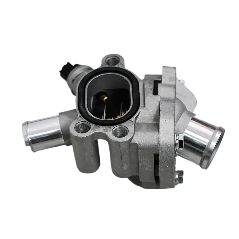Power System Engine Cooling System Thermostat Housing Assembly Water Outlet Compatible With 30650753 31319606(Aluminum 31319606)