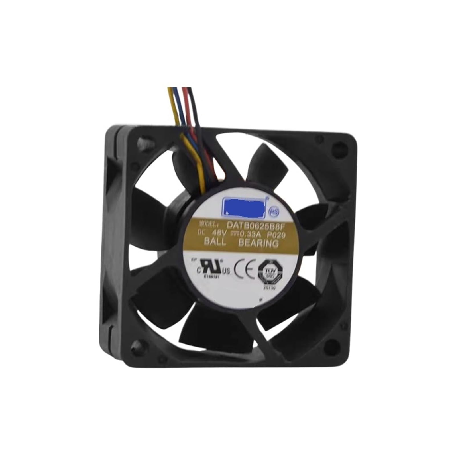 RTYGHBSWU DATB0625B8F 48V 0.33A 6025 60x60x25mm COOLING FAN