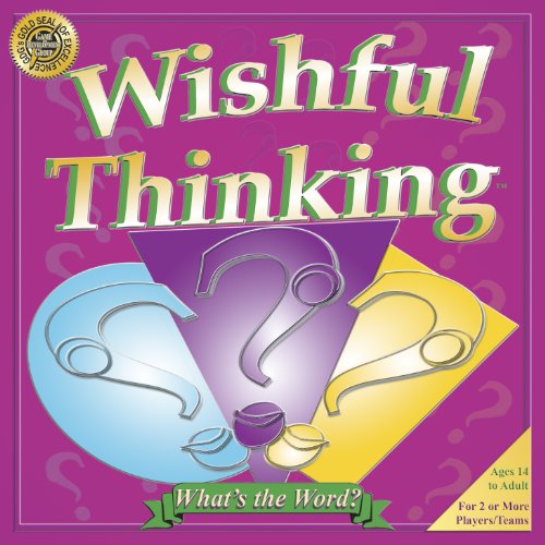 Wishful Thinking Board Game, A Game Where Players Need To Think Fast To Find The Right Words. Classic Party & Game Night Fun For Adults And Family. Ages 15 To Adult #TOP5