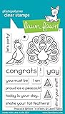 Lawn Fawn Clear Stamps - Peacock Before 'N Afters (LF1960)