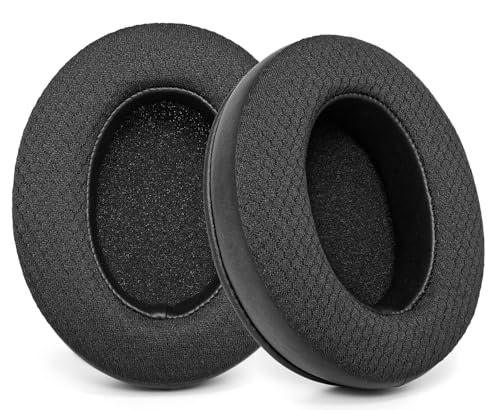 GVOEARS Replacement Earpads for Audio Technica ATH M50X/M40X/M30, HyperX Cloud/Alpha, Sony MDR-7506 Series, Steelseries Arctis earpads Replacement, Ear Cushions Also fit Turtle Beach Stealth & More