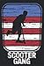 Scooter gang: Notebook (128 pages) with dot grid - for scooter fans - great gift for birthday, christmas or 4th of july - american flag