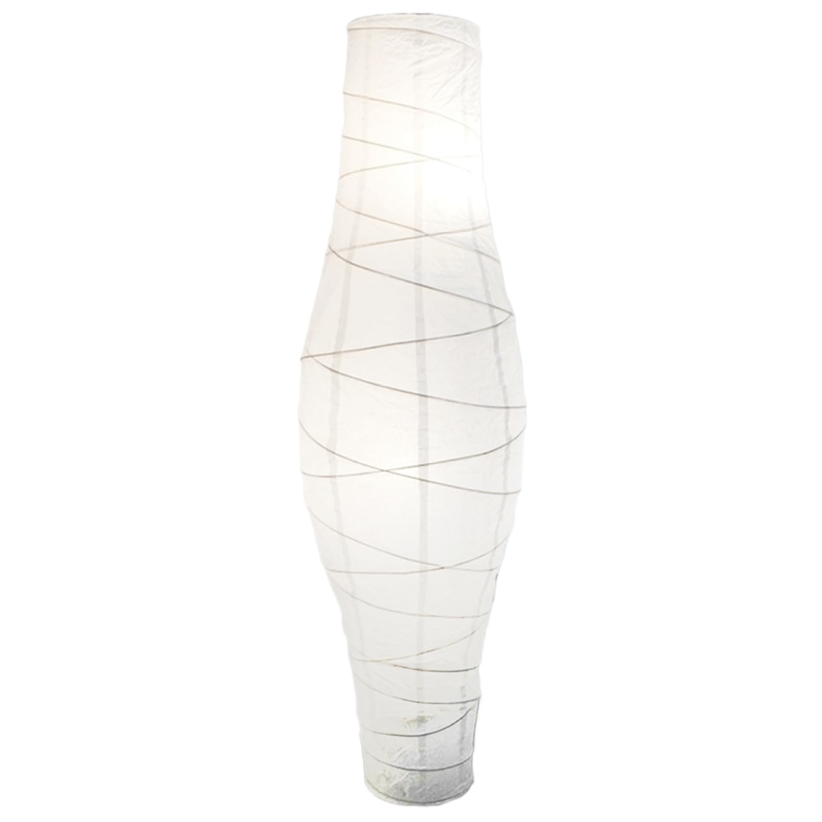 47 Inch Long Lamp Shades for Floor Lamps Paper Lamp Shade Minimalist Style Floor Shade Replacement Rice Paper Cover for Living Room Bedroom Lampshade Only