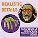 JOYIN Halloween Decoration Outdoor Zombie Groundbreaker, Halloween Outside Zombie Decor with Sound and Flashing Eyes, Scary Groundbreaker for Yard Lawn Graveyard Decorations, Haunted House Prop