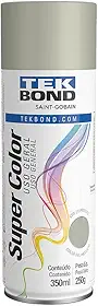 Tinta Spray Primer Fundo 350Ml/250G - 01 Unidade, Tekbond, 23191006900, Cinza