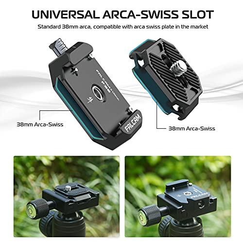 Image of ULANZI F38 Camera Quick Release Plate with 1 /4 inch to 3 /8 inch Screw Thread
