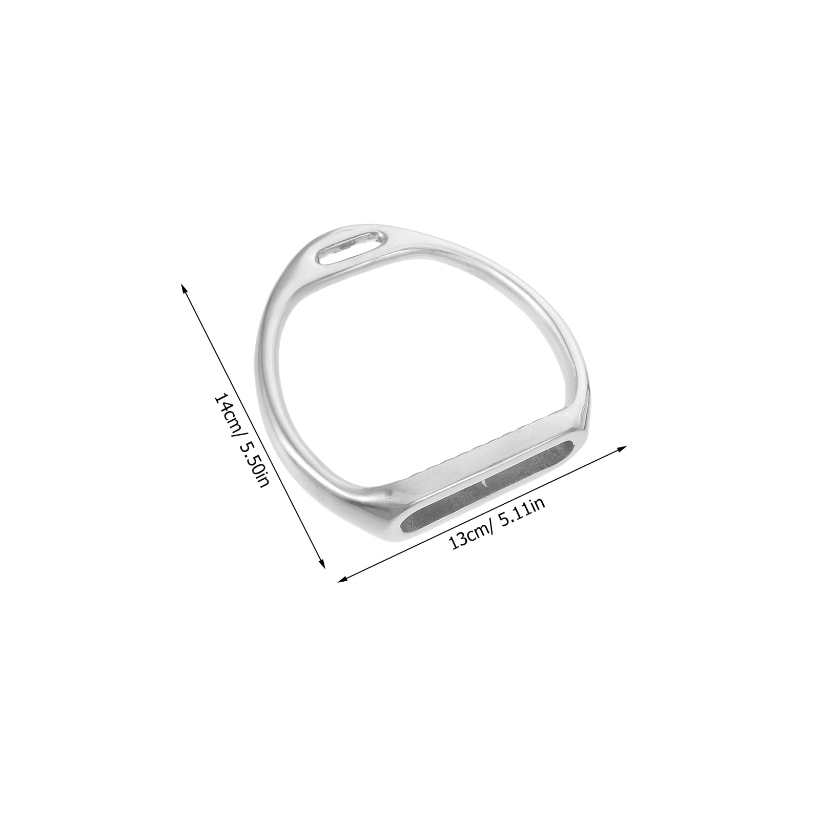 Lurrose Estribos para Montar Caballo de Aleación de Aluminio Superficie Antideslizante para Equitación Occidental E Inglesa