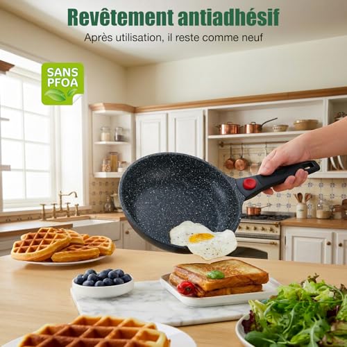 Haussmann Heritage Set de 3 Poêles 20/24/28cm – vue 8