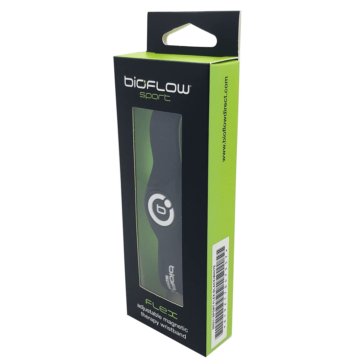 Bioflow Sport Flex Adjustable Magnetic Therapy Wristband Black
