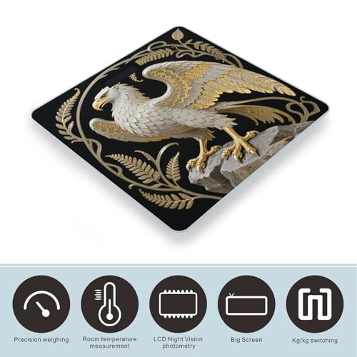 Báscula digital para baño Griffin Thorn Claw 400 lb miniatura 3