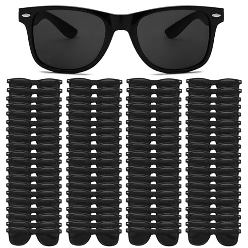 YQVIE 50/100 Pack Wholesale Adult Sunglasses for Men Women in Bulk 70s Retro Cheap Glasses for Party Supplies